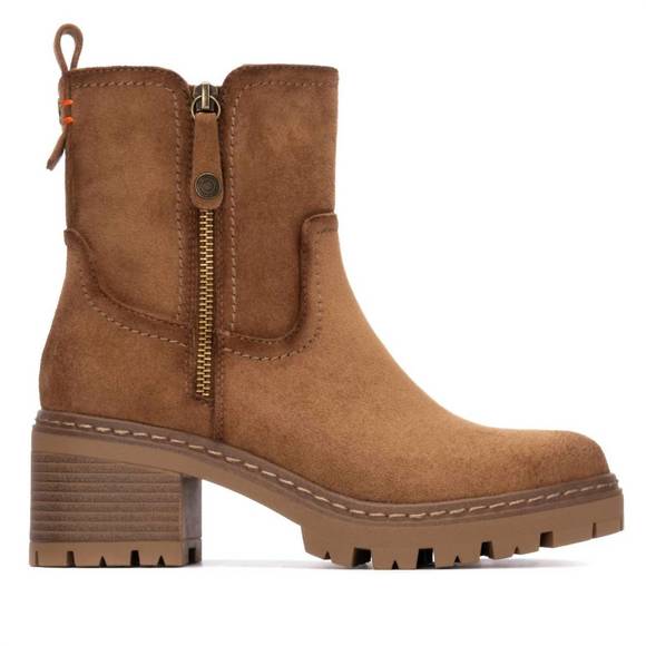 NEW XTI women's refresh 173023 booties in taupe
